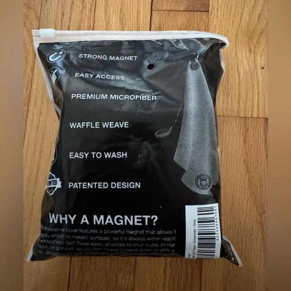 Ghost Golf Magnetic Towel, Brand new! - Picture 2 of 3